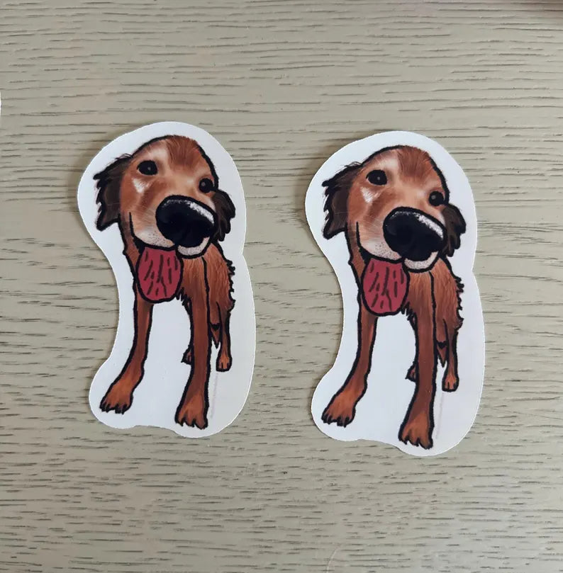 Custom Pet Sticker, Die Cut Vinyl Waterproof, Personalized Gift, Custom Dog Sticker, Custom Cat Sticker, Water Bottle Sticker, Pet Decal