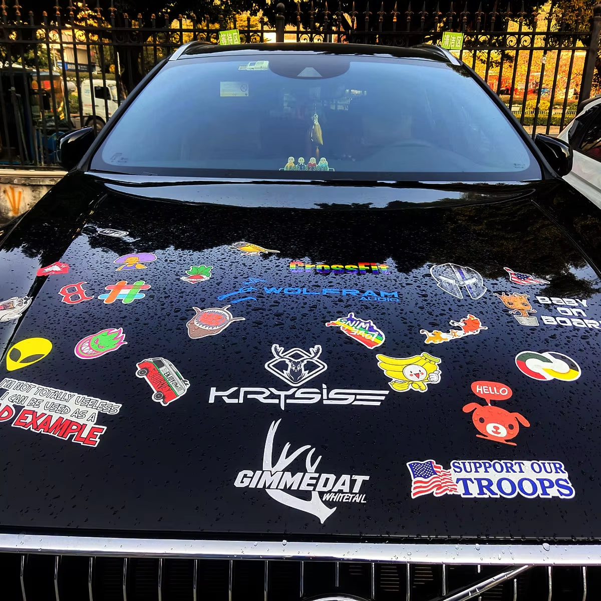 Custom Car Stickers for Lovers - Animal Themed Vinyl Decals for Windows & Bumpers - Dog/Cat Designs