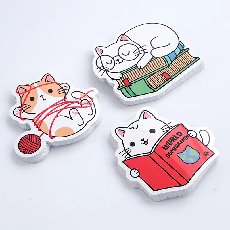 Autocollants en PVC auto-adhésifs personnalisés, autocollants en vinyle découpés, impression imperméable, logo de dessin animé mignon, autocollants personnalisés
