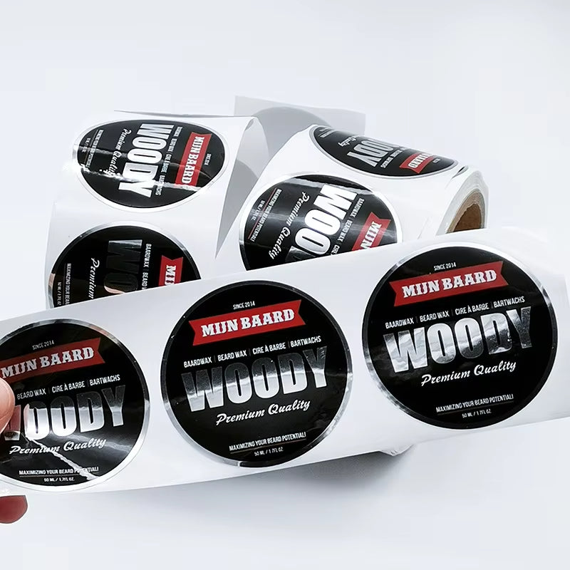 Waterproof Custom Labels - Premium Label Stickers for Food, Cosmetics & Retail - UV Resistant & Smudge Proof