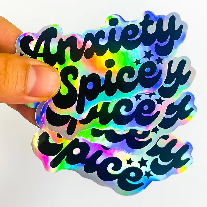 Custom Printed Full Color Waterproof Adhesive Plastic Transparent Clear Logo Die Cut Sticker Labels