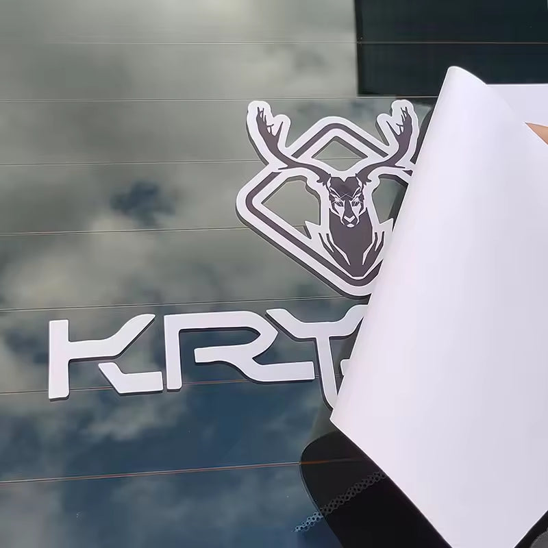 Custom Made Car Stickers - Waterproof Decals for Rear Windows, Windshields & More - Easy Application