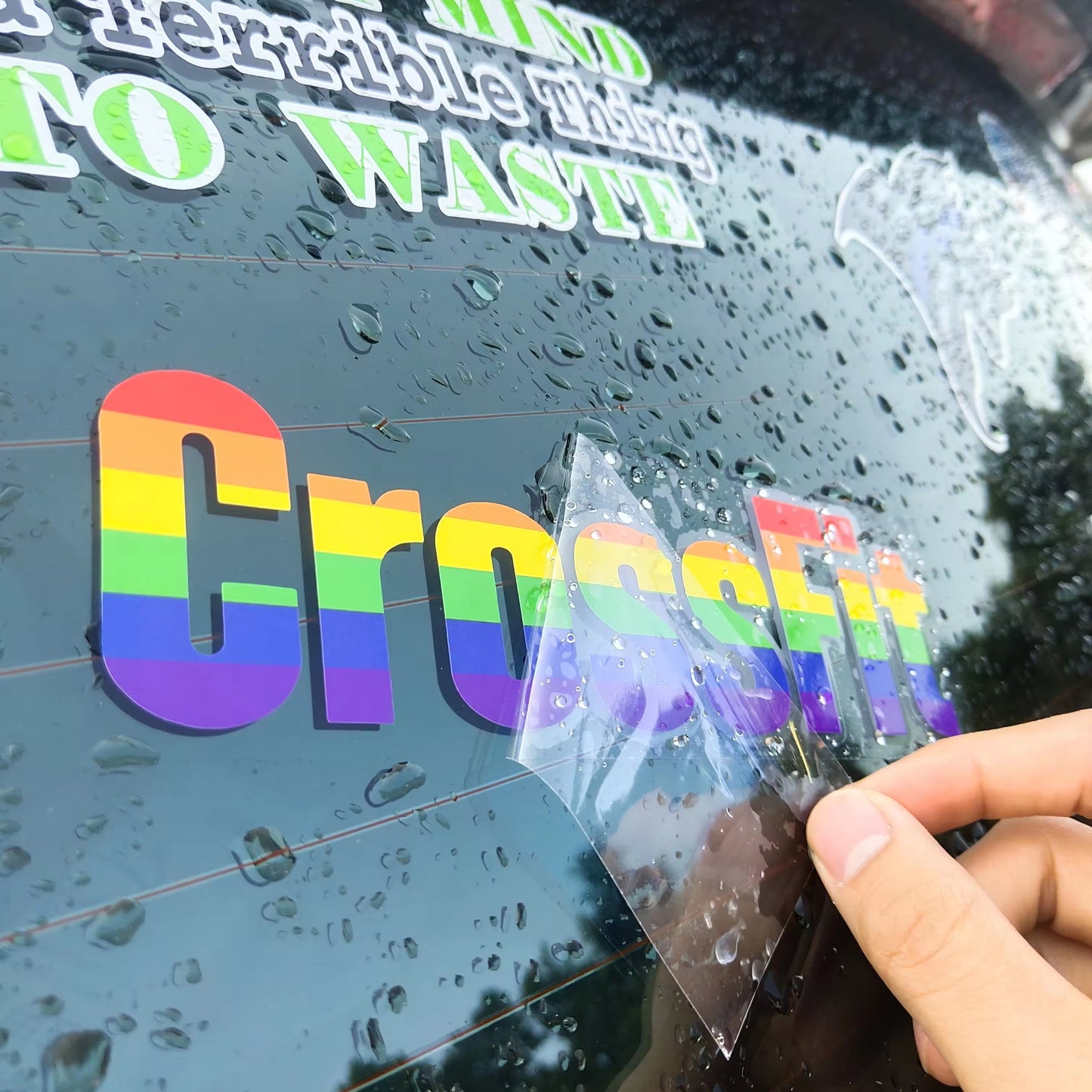 Car Decals Stickers Custom Made - Weatherproof Vinyl Graphics for Trucks, SUVs & Motorcycles - Long Lasting Adhesive