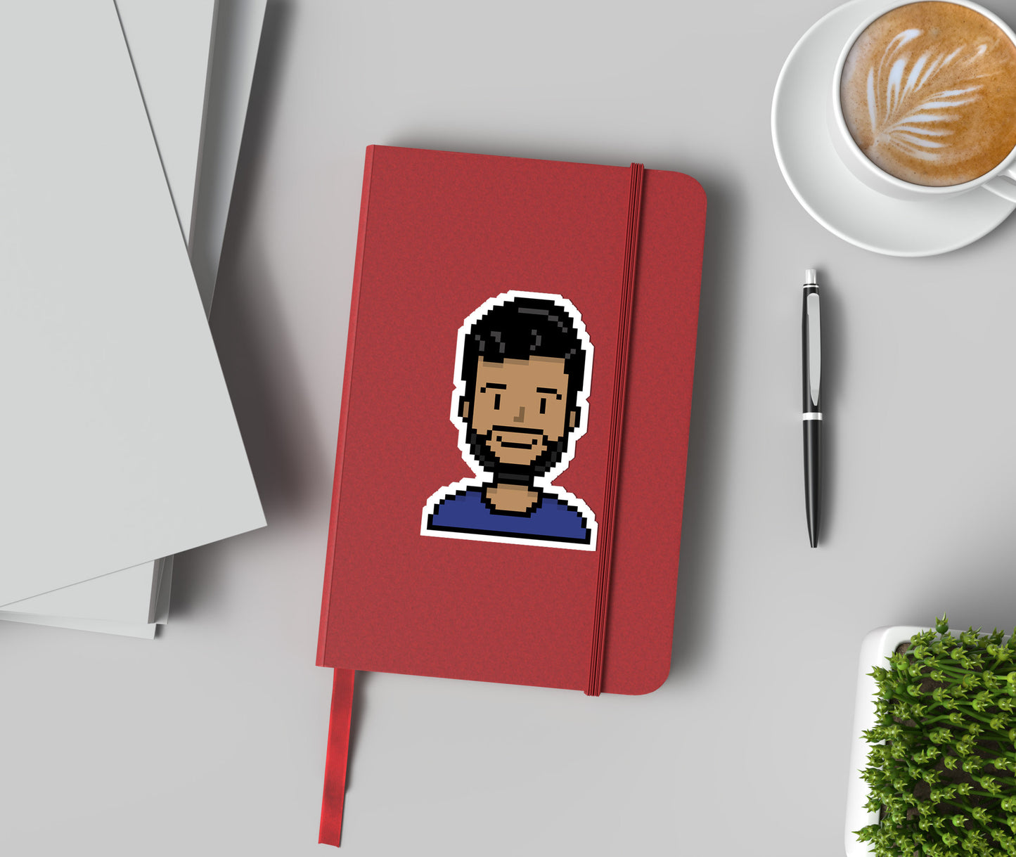 Venta al por mayor de pegatinas autoadhesivas de PVC, pegatinas de vinilo troqueladas personalizadas, impresión impermeable, pegatinas con logotipos de dibujos animados lindos, personalizadas.