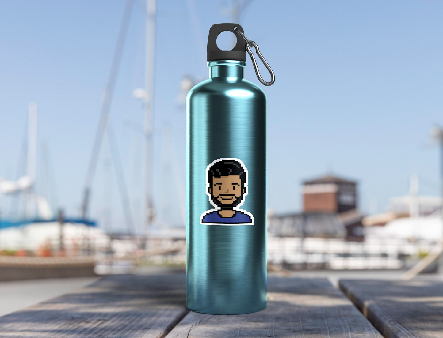 Venta al por mayor de pegatinas autoadhesivas de PVC, pegatinas de vinilo troqueladas personalizadas, impresión impermeable, pegatinas con logotipos de dibujos animados lindos, personalizadas.