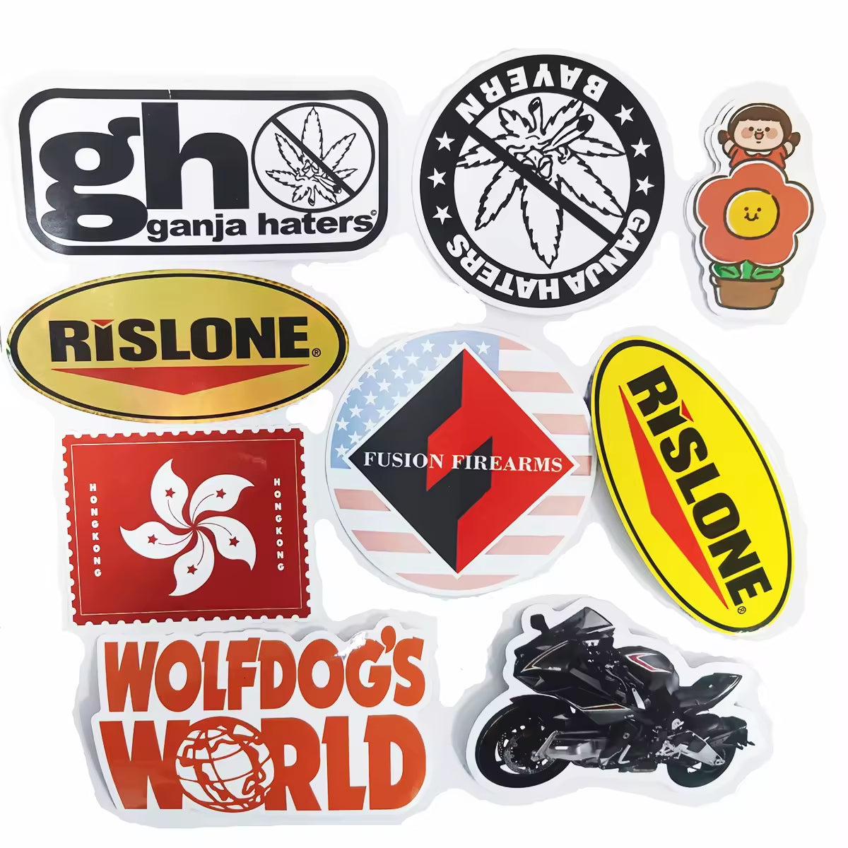 Wholesale Self-adhesive PVC Sticker Custom Die Cut Vinyl Sticker Printing Waterproof Cute Cartoon logo Stickers Custom
