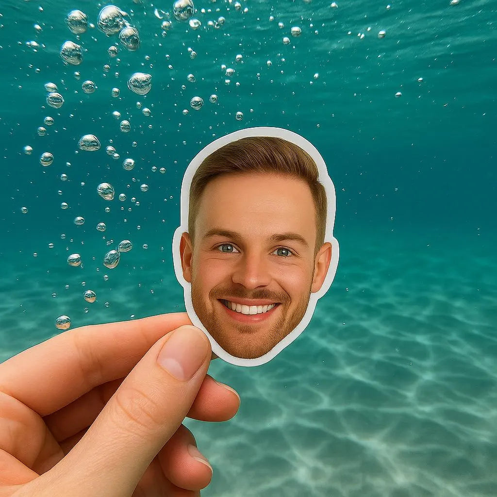 Custom Face Confetti Stickers, Personalized Photo Cutouts for Wedding, Birthday, Party