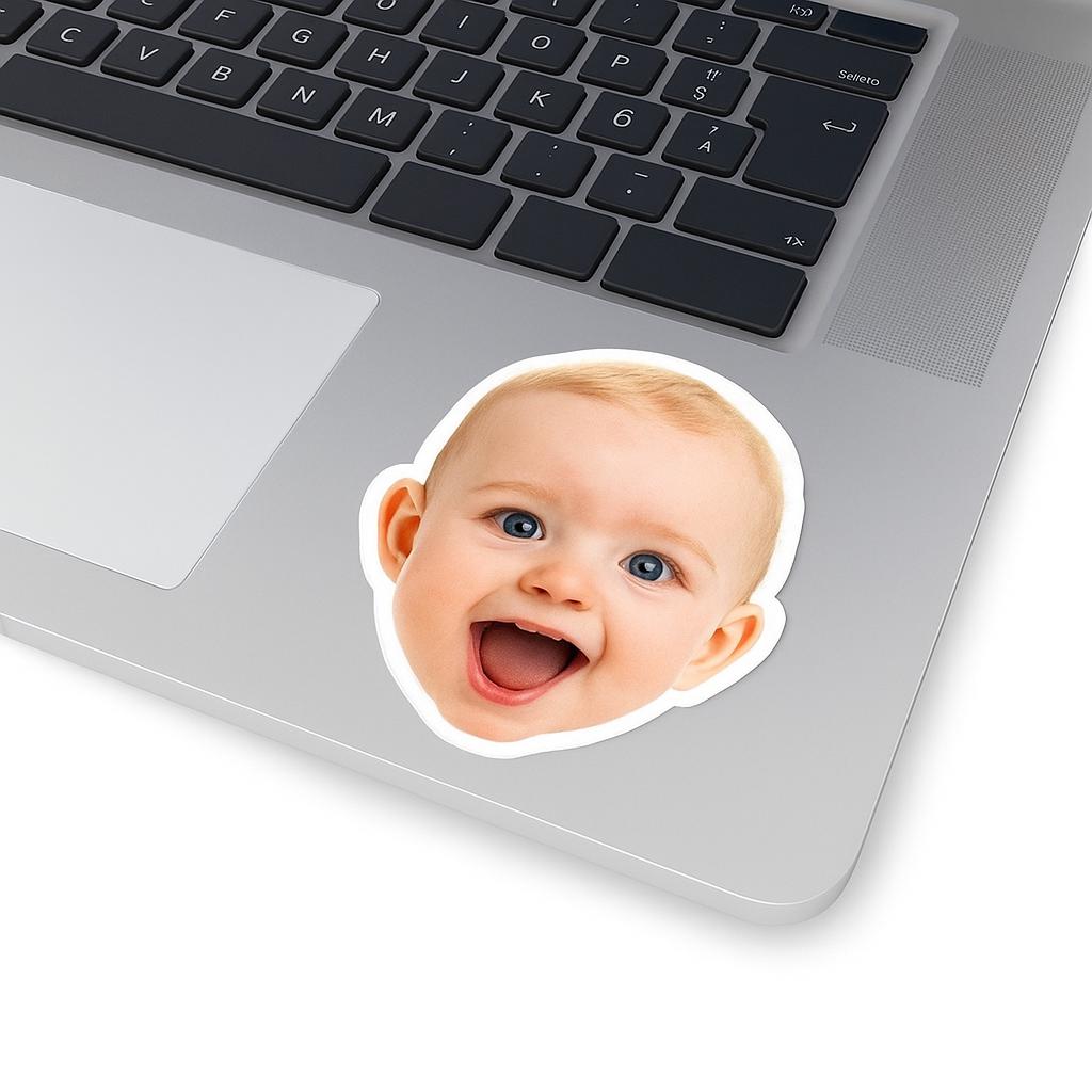 Venta al por mayor de pegatinas autoadhesivas de PVC, pegatinas de vinilo troqueladas personalizadas, impresión impermeable, pegatinas con logotipos de dibujos animados lindos, personalizadas.