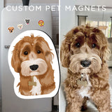 Personalized Dog Sticker, Custom Dog Polaroid Sticker, Dog Lover Sticker, Custom Pet Photo Sticker, Dog Mom Sticker, Cute Pet Lover Gifts