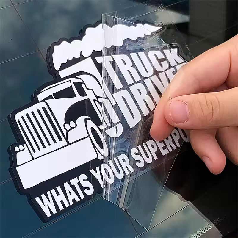Custom Car Decals Stickers - Thick Vinyl Graphics for Vehicles, Boats & ATVs - Fade & Scratch Resistant