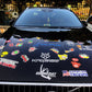 Custom Car Stickers for Lovers - Animal Themed Vinyl Decals for Windows & Bumpers - Dog/Cat Designs