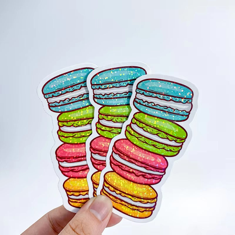 Custom Sticker Vinyl Die Cut Stickers Printing Adhesive Waterproof Company Cartoon PVC Logo Stickers
