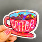 Custom Printed Full Color Waterproof Adhesive Plastic Transparent Clear Logo Die Cut Sticker Labels