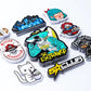 Wholesale Self-adhesive PVC Sticker Custom Die Cut Vinyl Sticker Printing Waterproof Cute Cartoon logo Stickers Custom