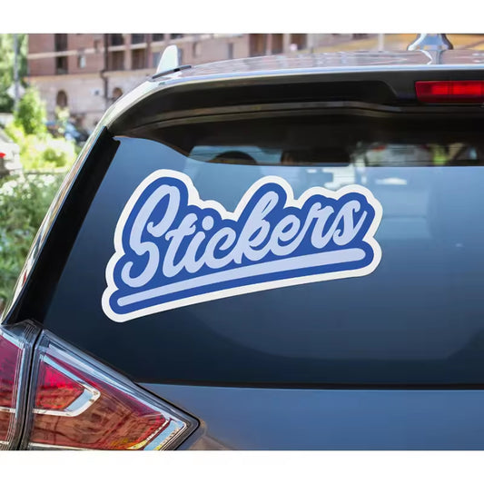 Custom Car Stickers Kids Love - Fun Cartoon Vinyl Decals for Family Vehicles - Removable & Reusable