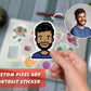 Give the Gift of Laughter with Our Customizable Face Stickers, Made from Your Own Photos
