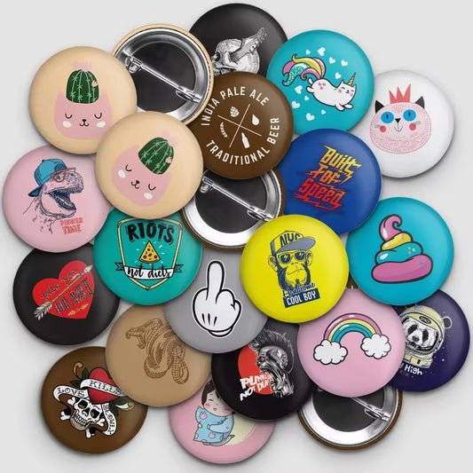 Button Products for Collectors - Custom Buttons with Limited Edition Designs - Rare & Unique