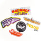 Autocollants en PVC auto-adhésifs personnalisés, autocollants en vinyle découpés, impression imperméable, logo de dessin animé mignon, autocollants personnalisés 