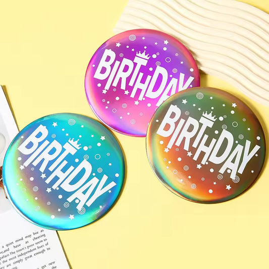Button Products for Events - Custom Buttons with Full-Color Printing - Ideal for Weddings & Parties