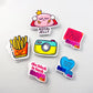 Custom Printed Full Color Waterproof Adhesive Plastic Transparent Clear Logo Die Cut Sticker Labels