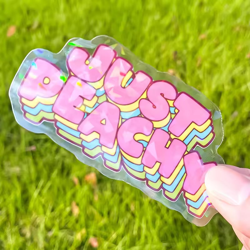Custom Sticker Vinyl Die Cut Stickers Printing Adhesive Waterproof Company Cartoon PVC Logo Stickers