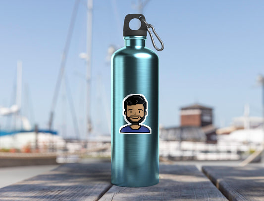 Venta al por mayor de pegatinas autoadhesivas de PVC, pegatinas de vinilo troqueladas personalizadas, impresión impermeable, pegatinas con logotipos de dibujos animados lindos, personalizadas. 