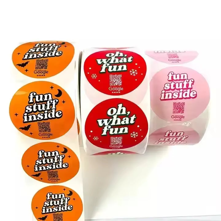 Custom Labels for Retail & Packaging - Weatherproof Stickers - Label Stickers Resistant to Fading & Peeling