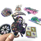 Popular High Quality Colorful Waterproof Die Cut Hologram Label Diamond Sticker Holographic Glitter Sticker