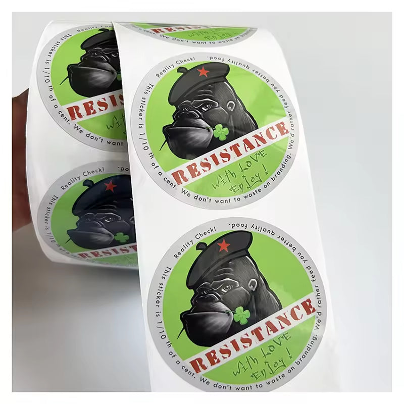 Custom Labels for Business - Waterproof Stickers with Strong Adhesive - Durable Label Stickers for Products & Packaging