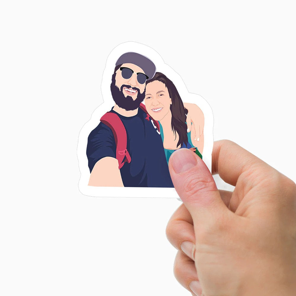 Venta al por mayor de pegatinas autoadhesivas de PVC, pegatinas de vinilo troqueladas personalizadas, impresión impermeable, pegatinas con logotipos de dibujos animados lindos, personalizadas. 