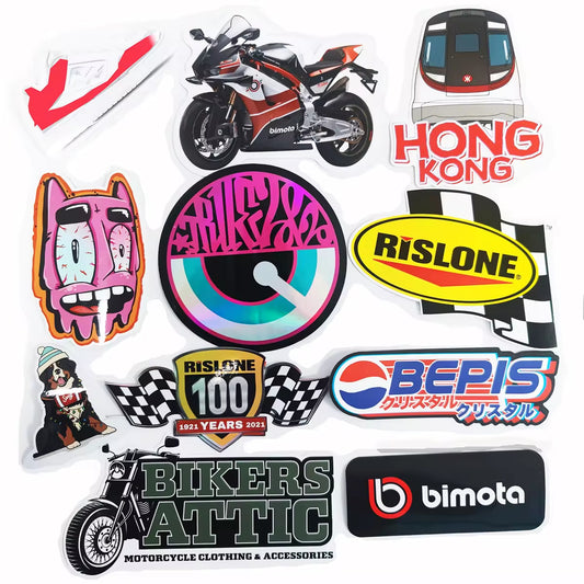 Wholesale Self-adhesive PVC Sticker Custom Die Cut Vinyl Sticker Printing Waterproof Cute Cartoon logo Stickers Custom