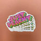 Shiny Die Cut Holographic Glossy Custom Printed Sticker Labels