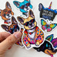 Custom Print Vinyl Waterproof Die Cut Sticker Label Brand Logo Cartoon Self-adhesive Sticker for Water Bottle