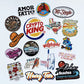 UV Resist Weatherproof Durable Self-Adhesive Label Printing Waterproof PVC Vinyl Sticker Die Cut Company Logo Custom Stickers