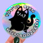 Autocollants en PVC auto-adhésifs personnalisés, autocollants en vinyle découpés, impression imperméable, logo de dessin animé mignon, autocollants personnalisés 