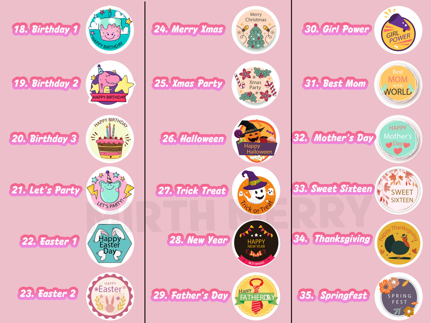 Venta al por mayor de pegatinas autoadhesivas de PVC, pegatinas de vinilo troqueladas personalizadas, impresión impermeable, pegatinas con logotipos de dibujos animados lindos, personalizadas. 