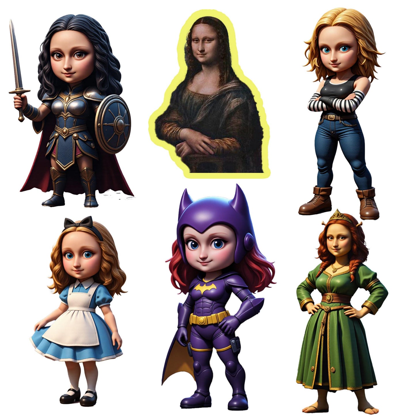 Venta al por mayor de pegatinas autoadhesivas de PVC, pegatinas de vinilo troqueladas personalizadas, impresión impermeable, pegatinas con logotipos de dibujos animados lindos, personalizadas. 