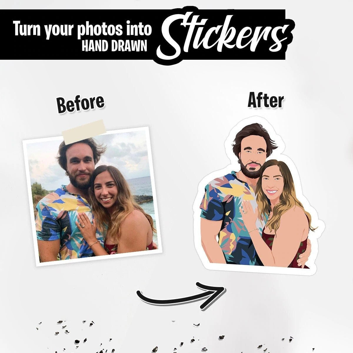 Venta al por mayor de pegatinas autoadhesivas de PVC, pegatinas de vinilo troqueladas personalizadas, impresión impermeable, pegatinas con logotipos de dibujos animados lindos, personalizadas. 