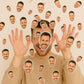 Custom Face Confetti Stickers, Personalized Photo Cutouts for Wedding, Birthday, Party