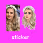 Personalized Stickers _ Matte or Glossy _ Minimal _ Custom Drawing Portrait Sticker _ Digital Illustration _ Picture Decal _ Photo Sticker