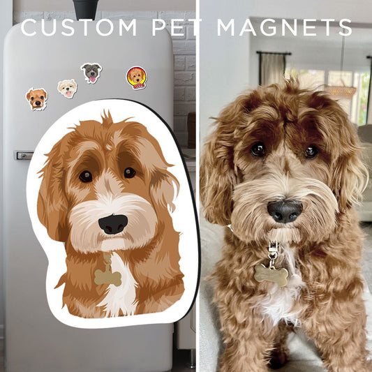 Personalized Dog Sticker, Custom Dog Polaroid Sticker, Dog Lover Sticker, Custom Pet Photo Sticker, Dog Mom Sticker, Cute Pet Lover Gifts