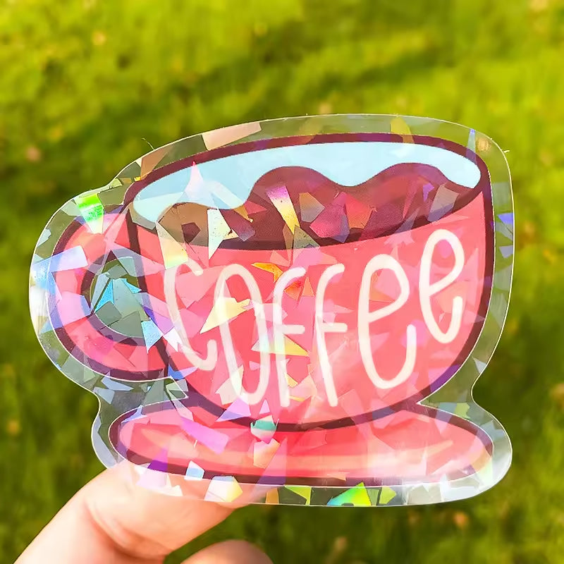 Custom Sticker Vinyl Die Cut Stickers Printing Adhesive Waterproof Company Cartoon PVC Logo Stickers