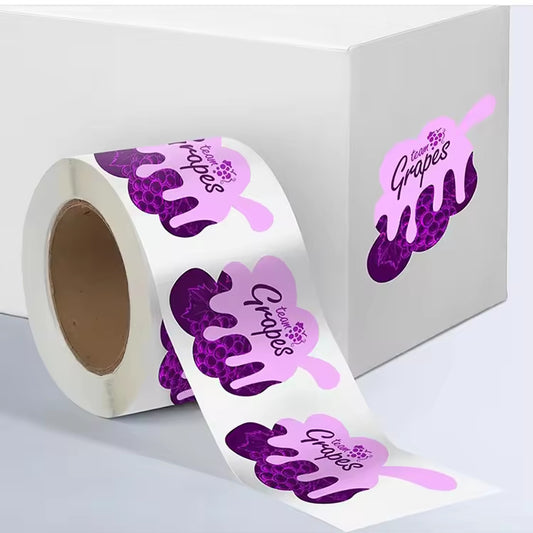 Autocollants en PVC auto-adhésifs personnalisés, autocollants en vinyle découpés, impression imperméable, logo de dessin animé mignon, autocollants personnalisés 