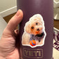 Personalized Dog Sticker, Custom Dog Polaroid Sticker, Dog Lover Sticker, Custom Pet Photo Sticker, Dog Mom Sticker, Cute Pet Lover Gifts